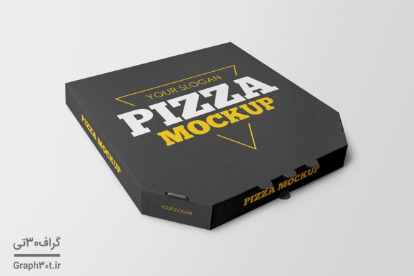 فایل موکاپ جعبه پیتزا
